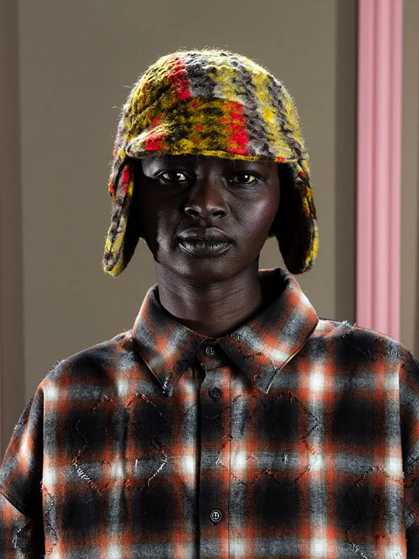 Floppy Hat - Multi Colored Checks