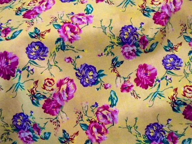 Floral Design 48 - Pure Cotton