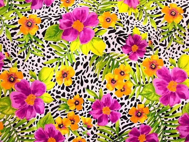 Floral - Stretch Cotton