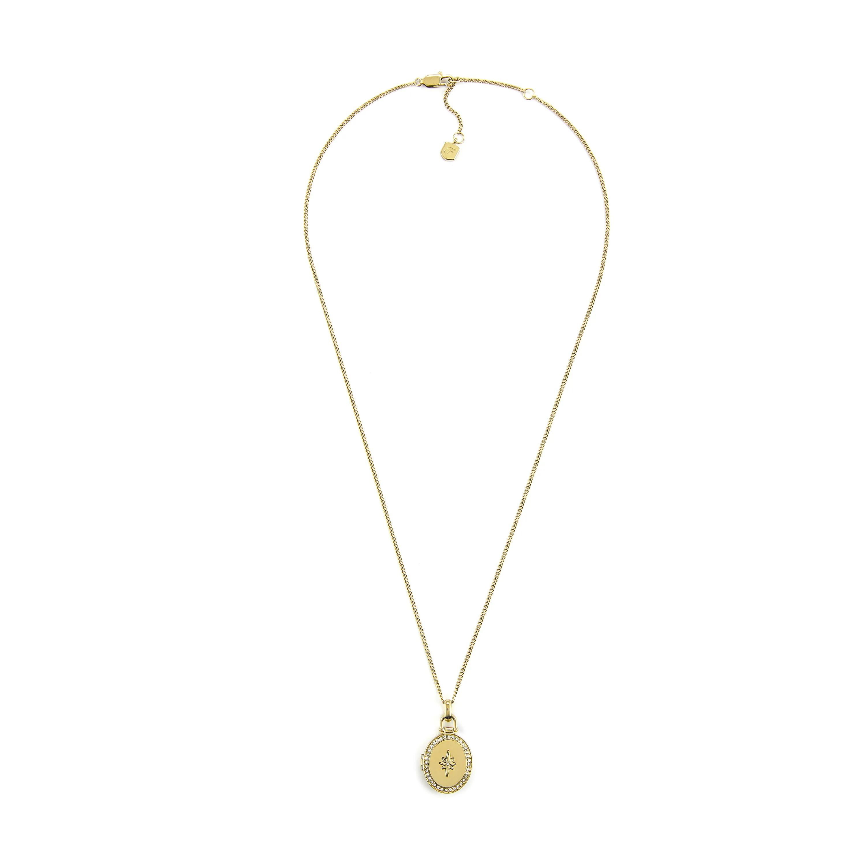 Fossil Jewelry Gold Necklace JF04735710