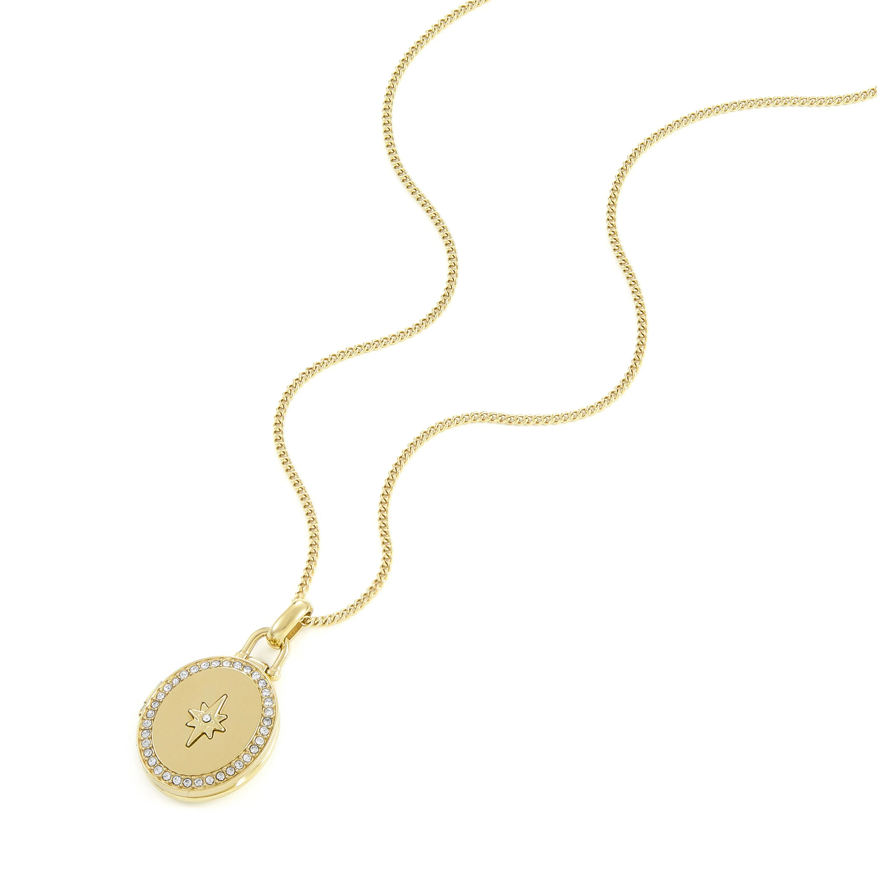 Fossil Jewelry Gold Necklace JF04735710