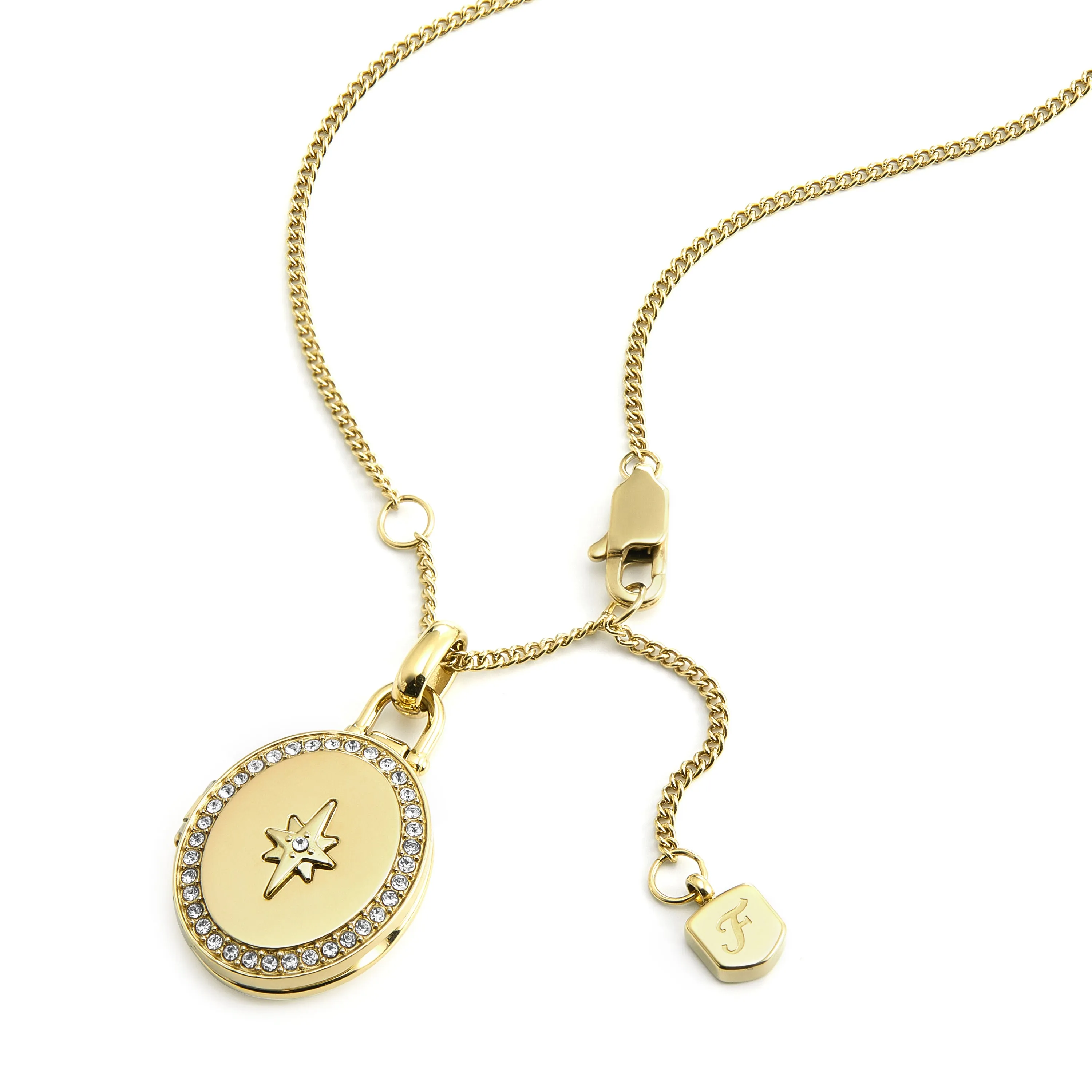 Fossil Jewelry Gold Necklace JF04735710