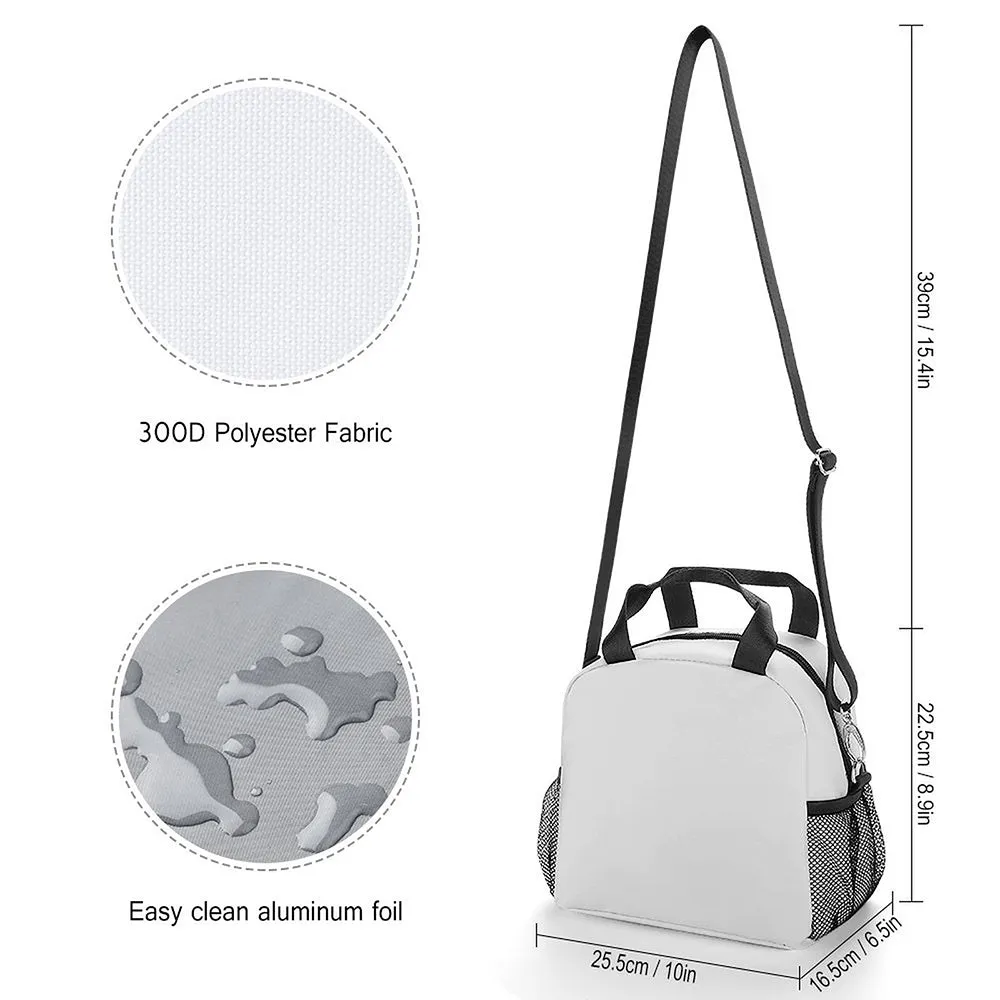 Fruit Insulated Lunch Bag with Handles & Shoulder Strap