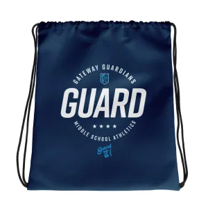 Gateway 'Excellence' dark blue cinch bag