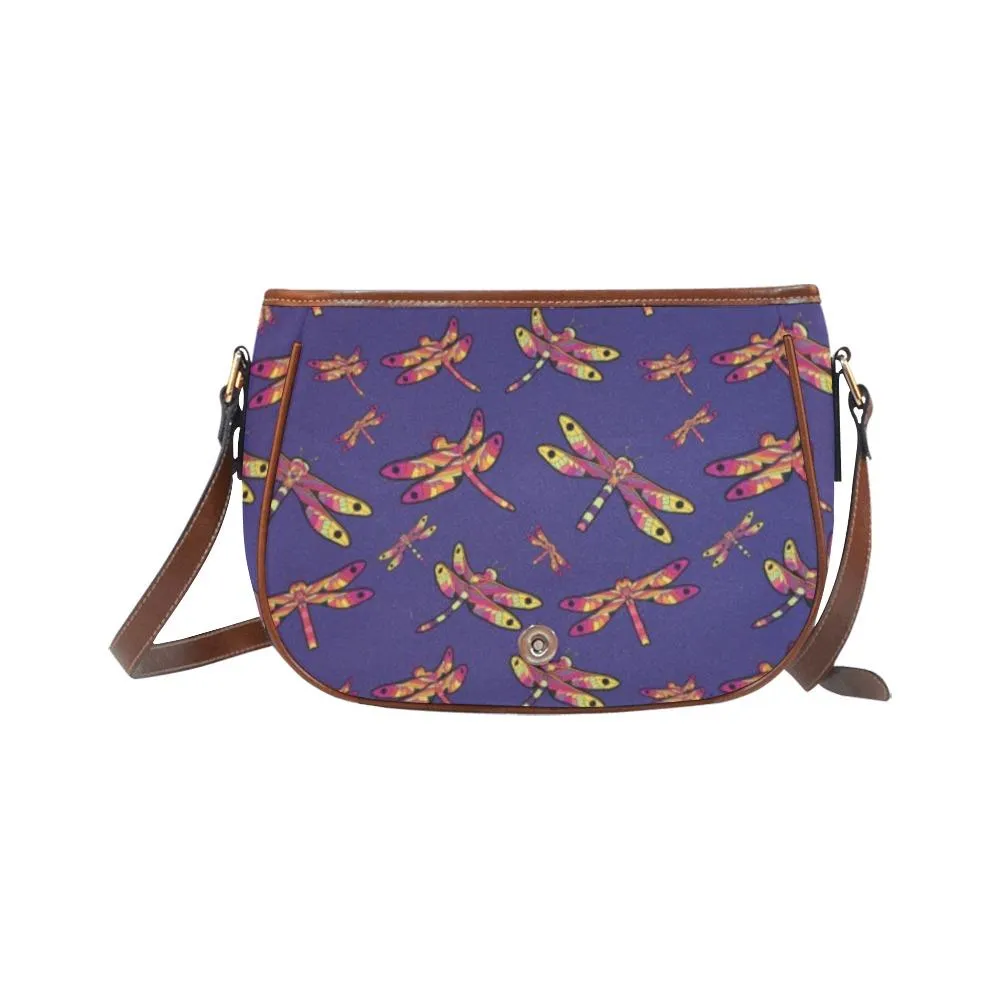 Gathering Purple Saddle Bag/Large