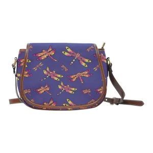 Gathering Purple Saddle Bag/Large