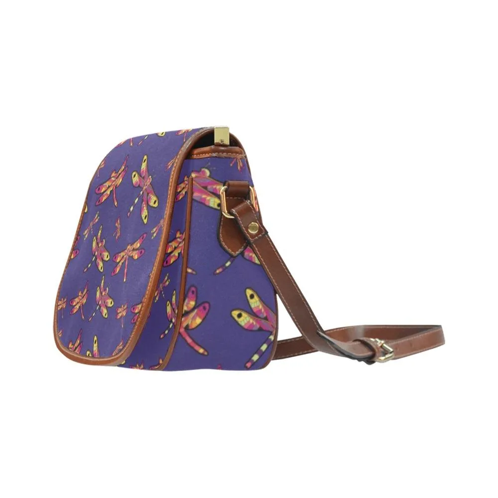 Gathering Purple Saddle Bag/Large