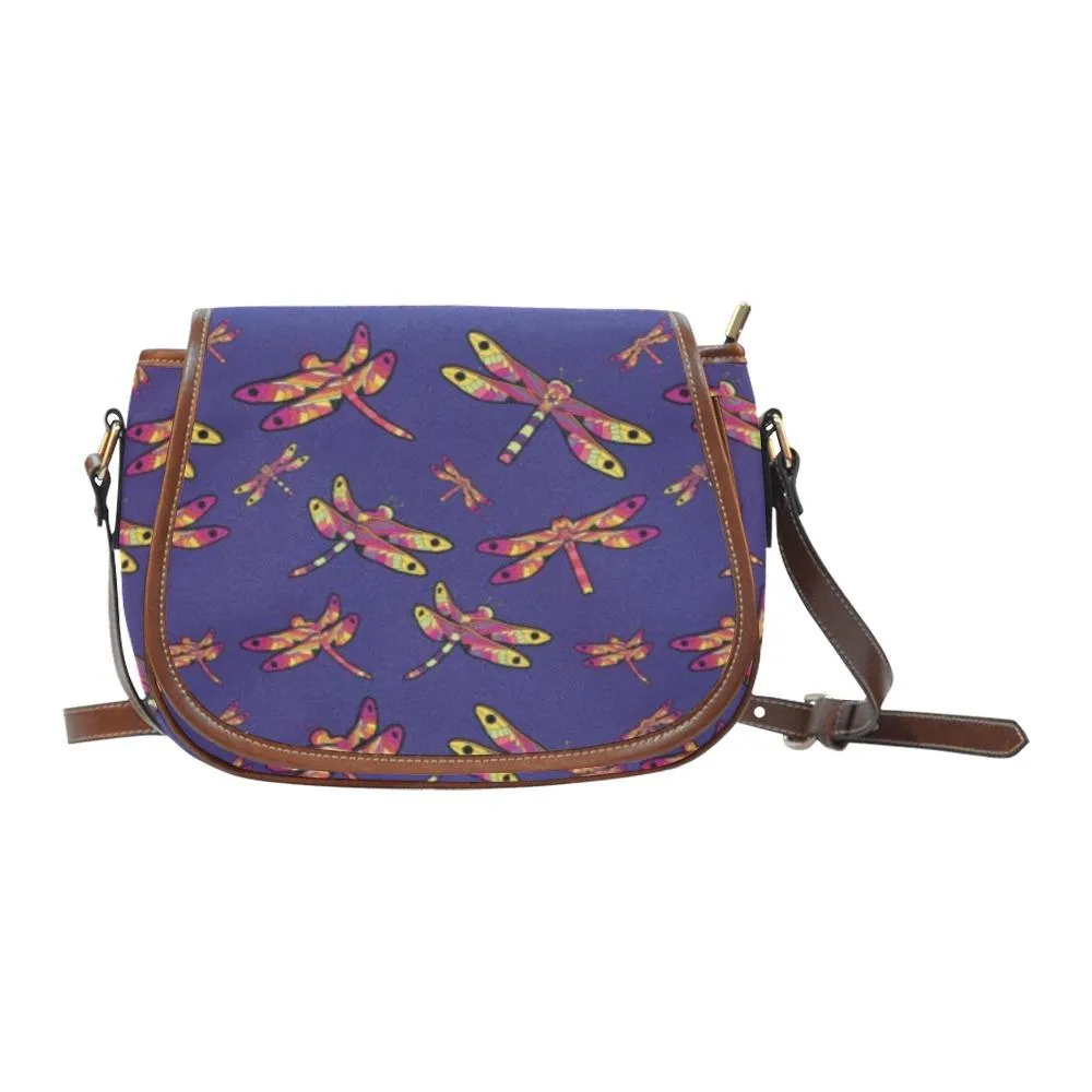 Gathering Purple Saddle Bag/Large