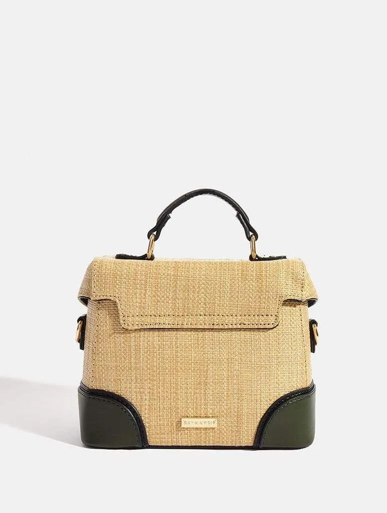 Gia Straw Tote Bag