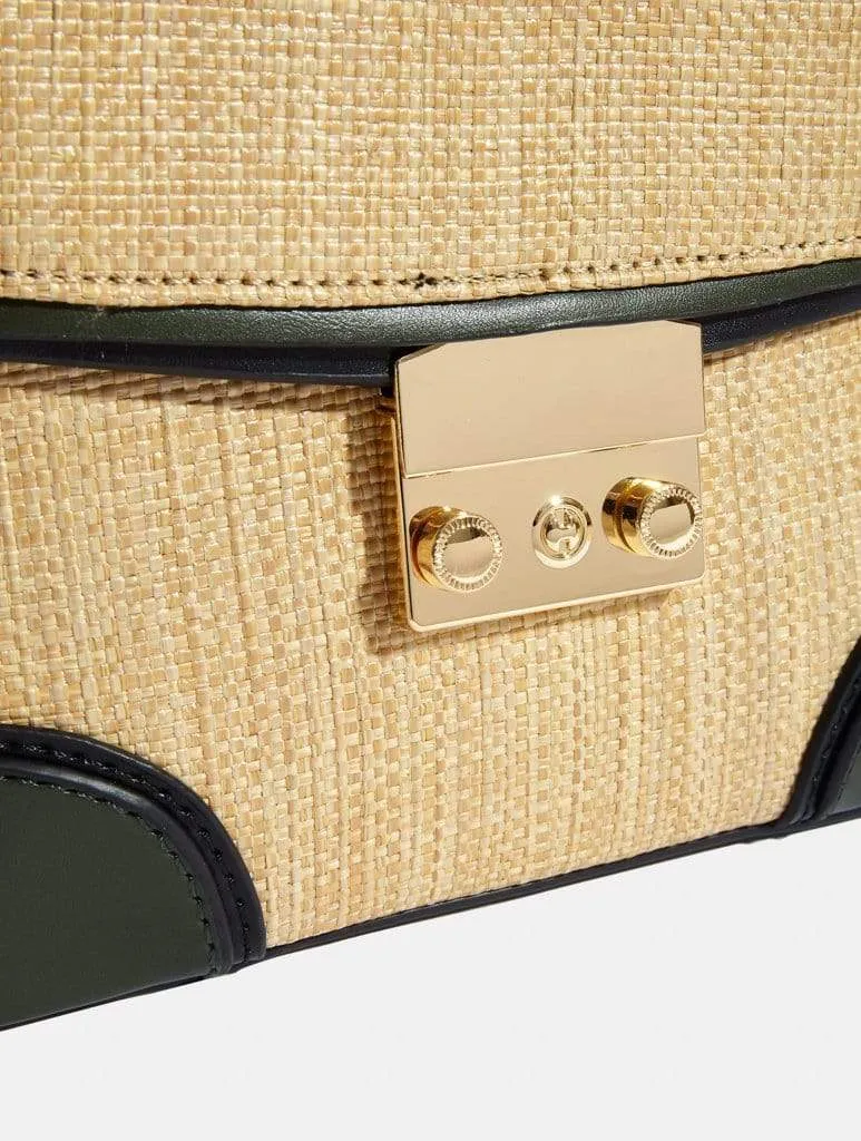 Gia Straw Tote Bag