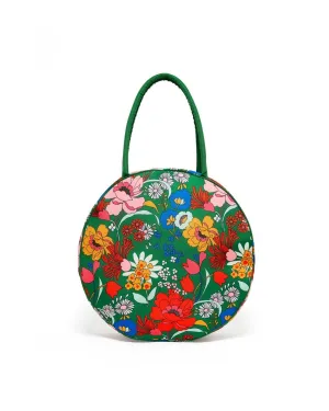 Go Outside Picnic Cooler Bag - Emerald Super Bloom