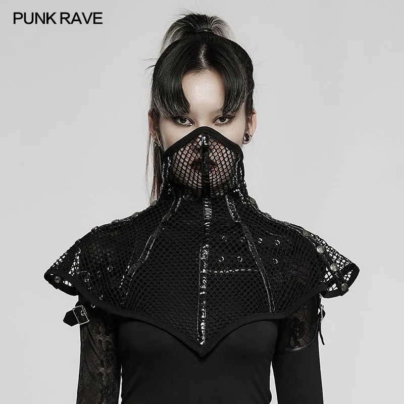 Goth Stylish Mesh Face Mask
