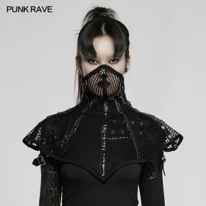 Goth Stylish Mesh Face Mask