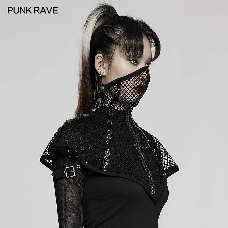 Goth Stylish Mesh Face Mask