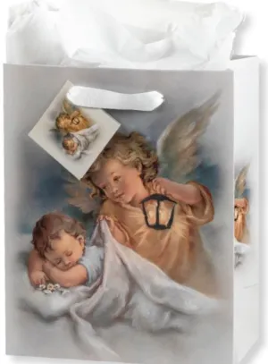 Guardian Angel with Lamp Gift Bag - Medium