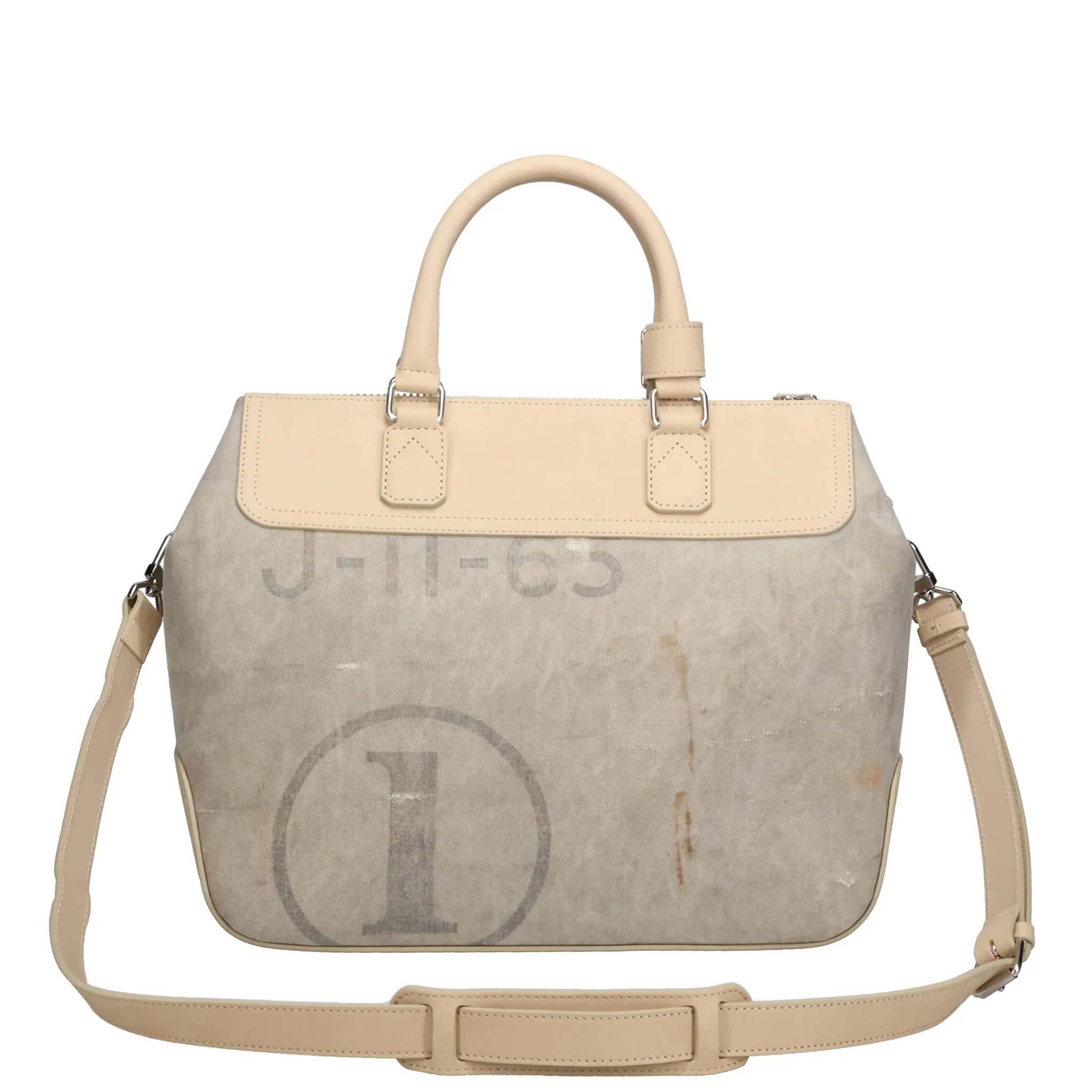 GYM BAG M NO LOGO / WHITE
