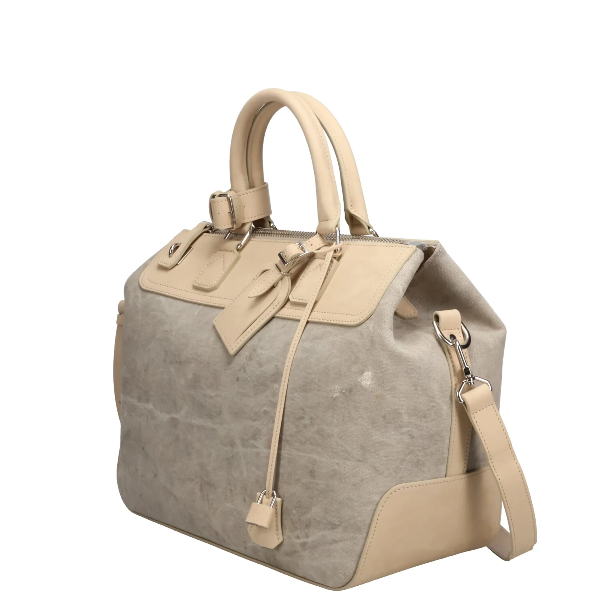 GYM BAG M NO LOGO / WHITE