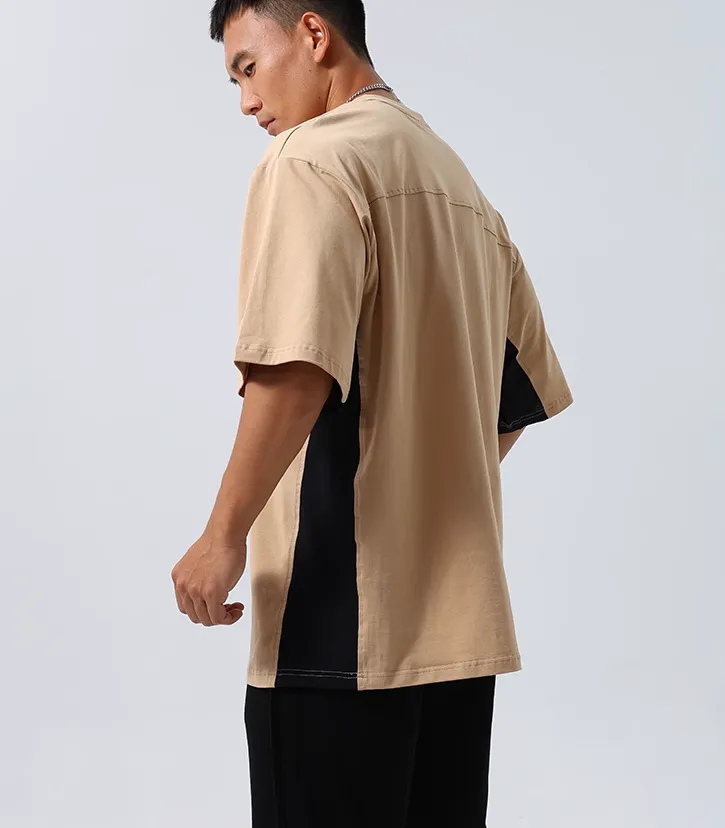 GYM BUDDY SWEAT-ABSORBENT SHORT SLEEVE LOOSE T SHIRTS