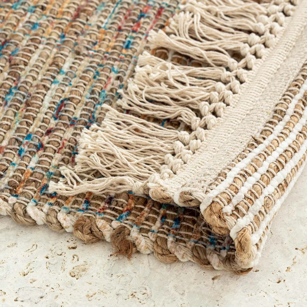Handmade Ornamental Medallion Rug　120×180
