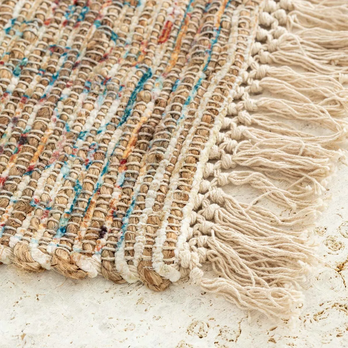 Handmade Ornamental Medallion Rug　120×180