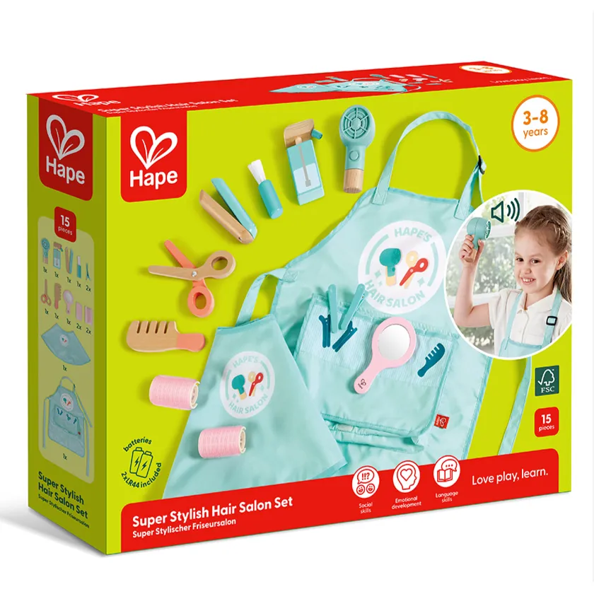 Hape Super Stylish Hair Salon Set