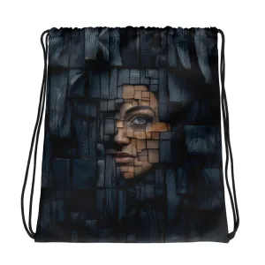 Hidden Strength Drawstring bag