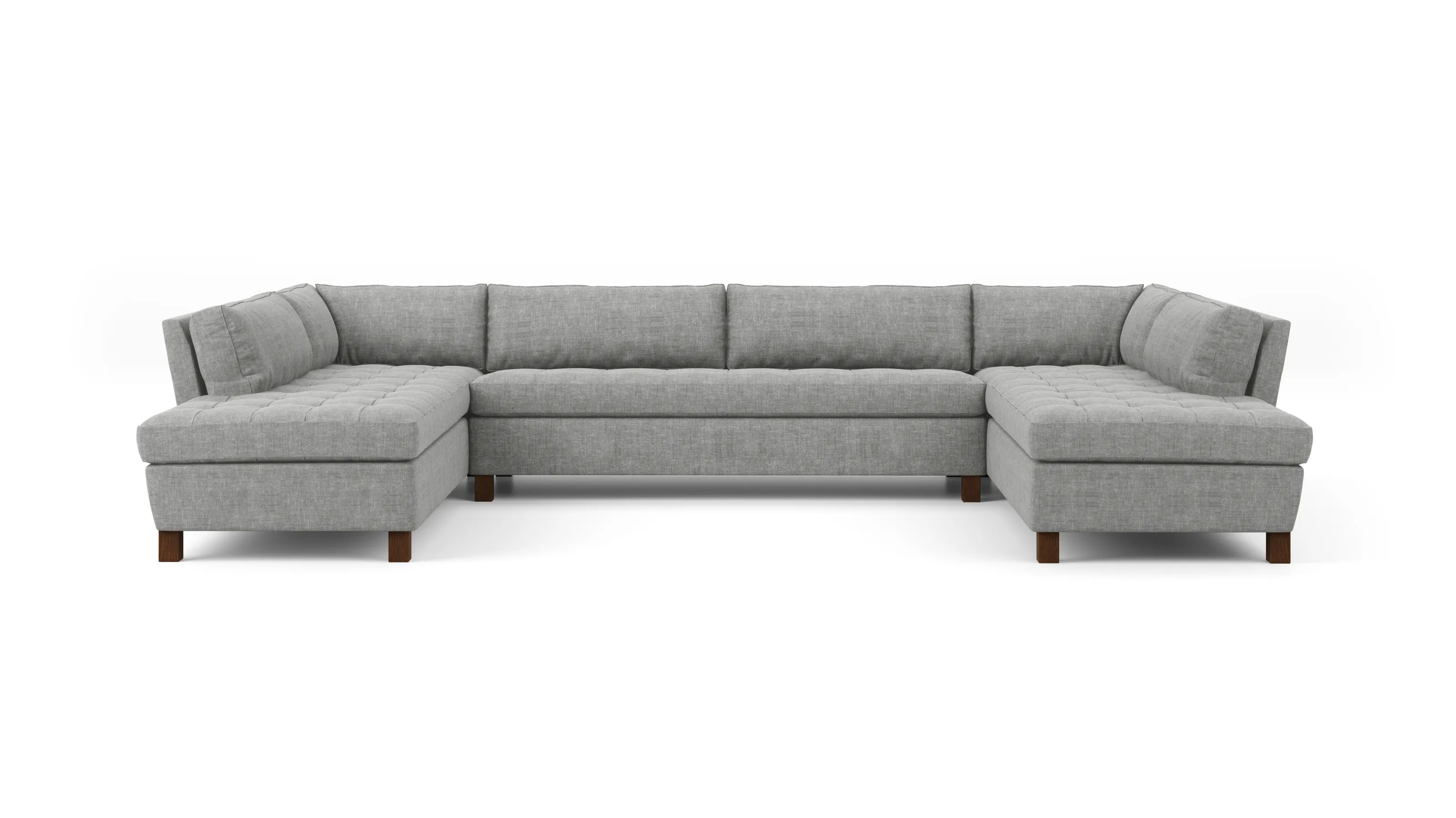 Home Sweet Home U-Shaped Bumper Sectional (105" x 144" x 105")