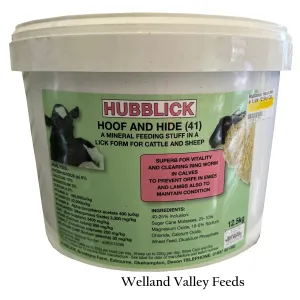 Hubblick Hoof & Hide Lick 10kg Cattle/Sheep