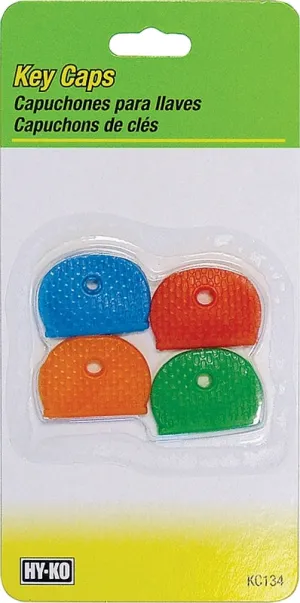 Hy-Ko KC134 Key Cap Set, Vinyl, Blue/Dark Green/Light Yellow/Red :CD: QUANTITY: 5