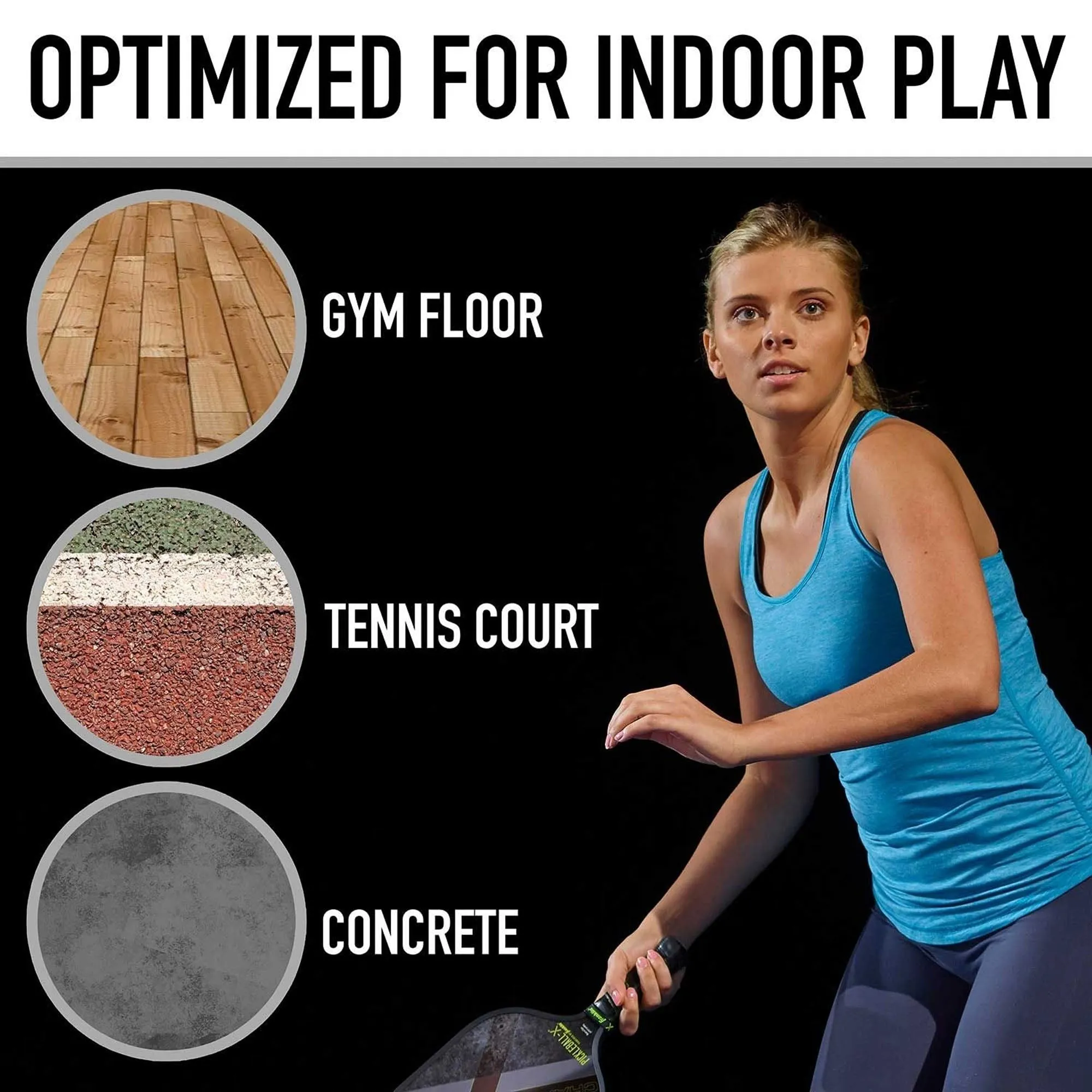 Indoor X-26 Pickleball (3 Pack)