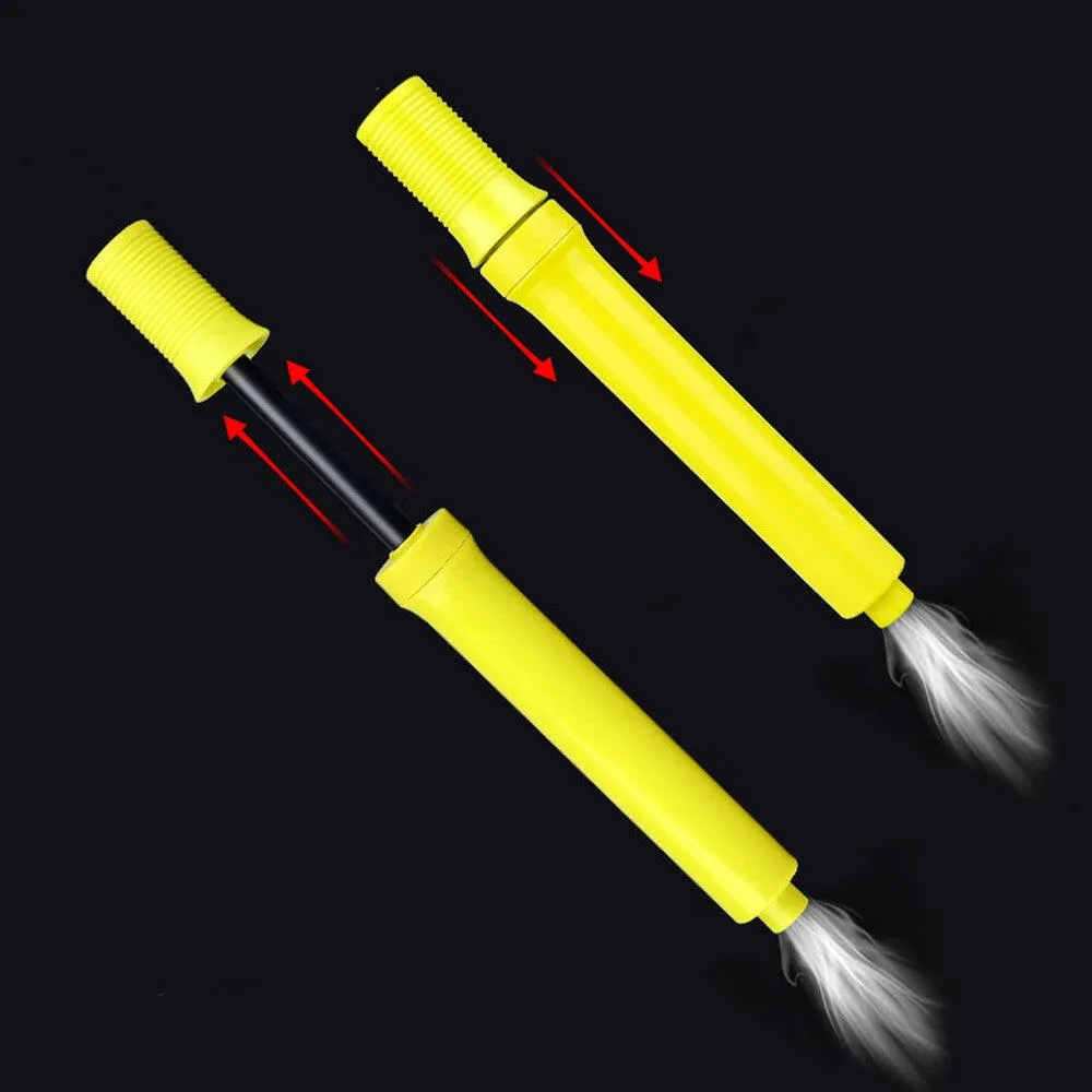 Inflator Ball Pump Manual Bicycles Tire Multifunction Swimming Lightweight Cycling Soccer Basketball Gym Two-way Mini Portable Bike Pump