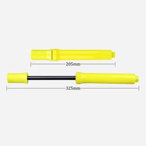 Inflator Ball Pump Manual Bicycles Tire Multifunction Swimming Lightweight Cycling Soccer Basketball Gym Two-way Mini Portable Bike Pump