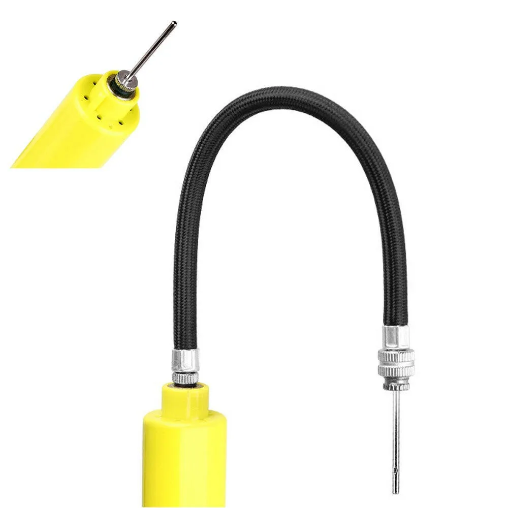 Inflator Ball Pump Manual Bicycles Tire Multifunction Swimming Lightweight Cycling Soccer Basketball Gym Two-way Mini Portable Bike Pump