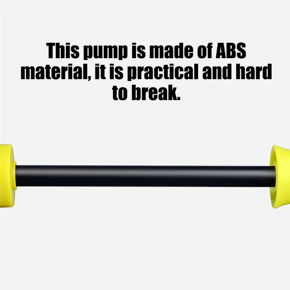 Inflator Ball Pump Manual Bicycles Tire Multifunction Swimming Lightweight Cycling Soccer Basketball Gym Two-way Mini Portable Bike Pump