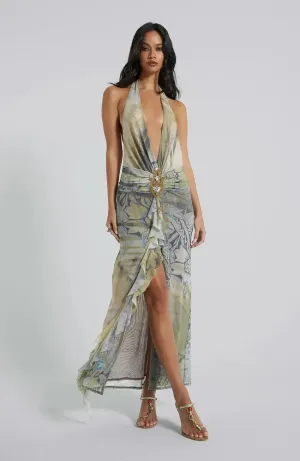 Jaded London Stylish Cindy Plunge Dress