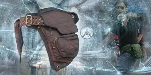 Jupiter Belt Bag - twin pocket saddle bag belt