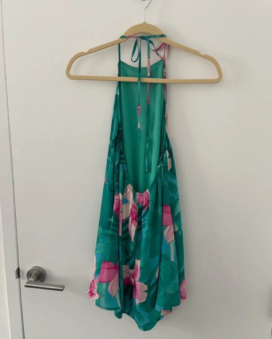 Katy Lei Stylish Halter Dress