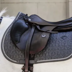 Kentucky Saddle Pad Wool Jumping Grey