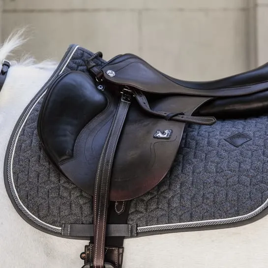 Kentucky Saddle Pad Wool Jumping Grey