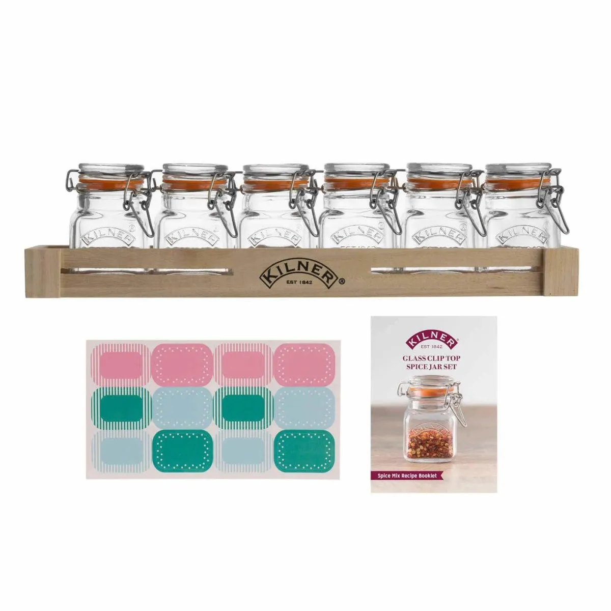 Kilner Spice Jar Set 7 Piece (70ml)