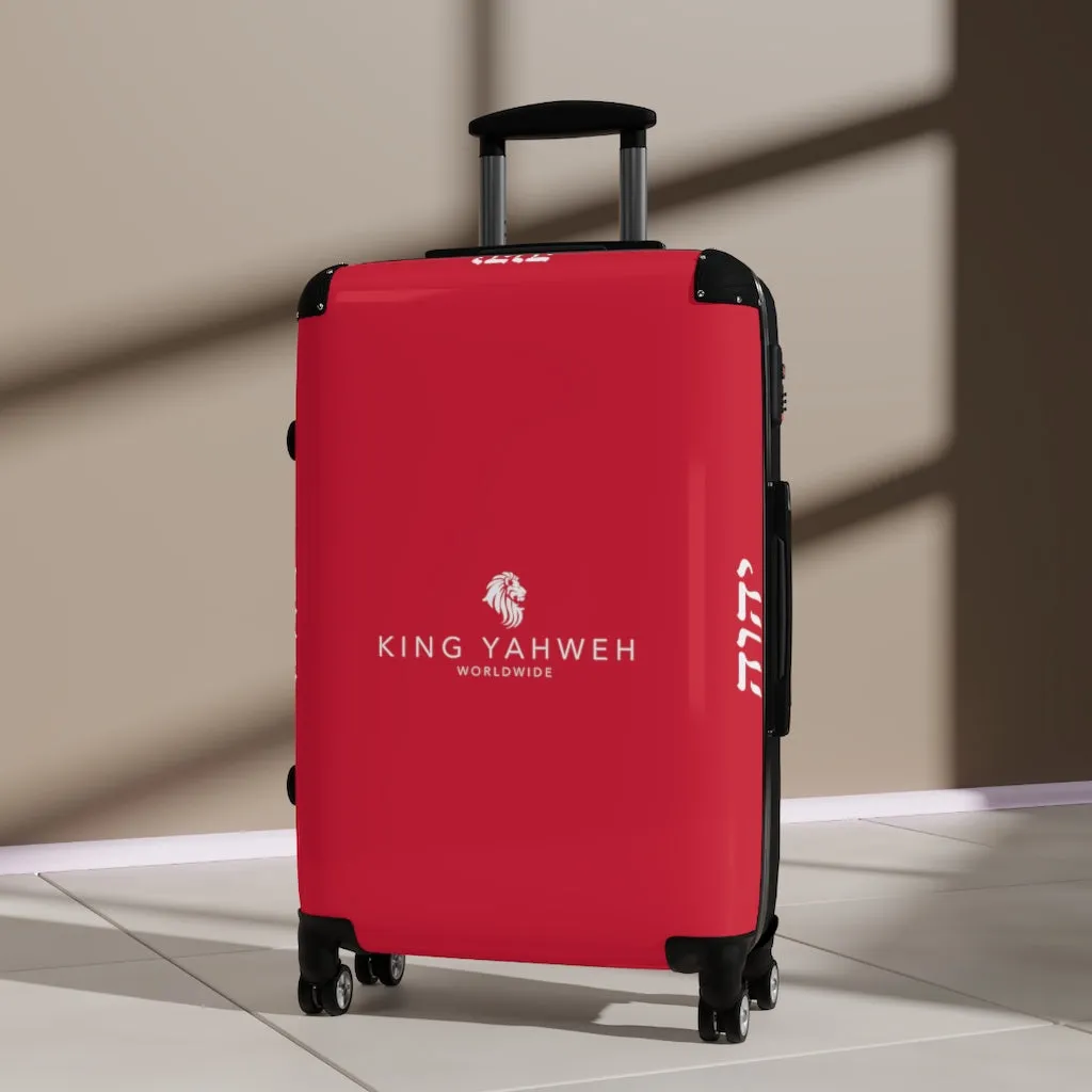 King Yahweh Worldwide Tetra 3.0 Carry On Suitcase (Fire)