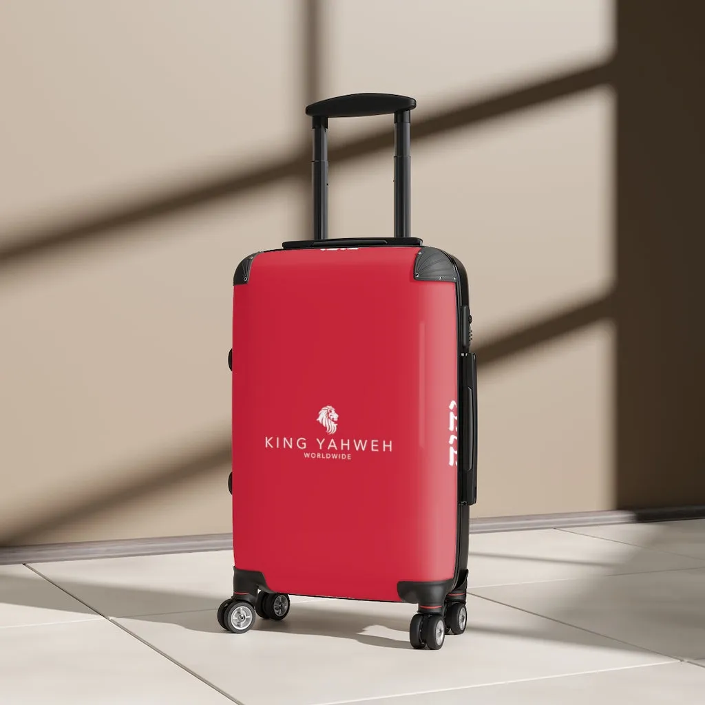 King Yahweh Worldwide Tetra 3.0 Carry On Suitcase (Fire)