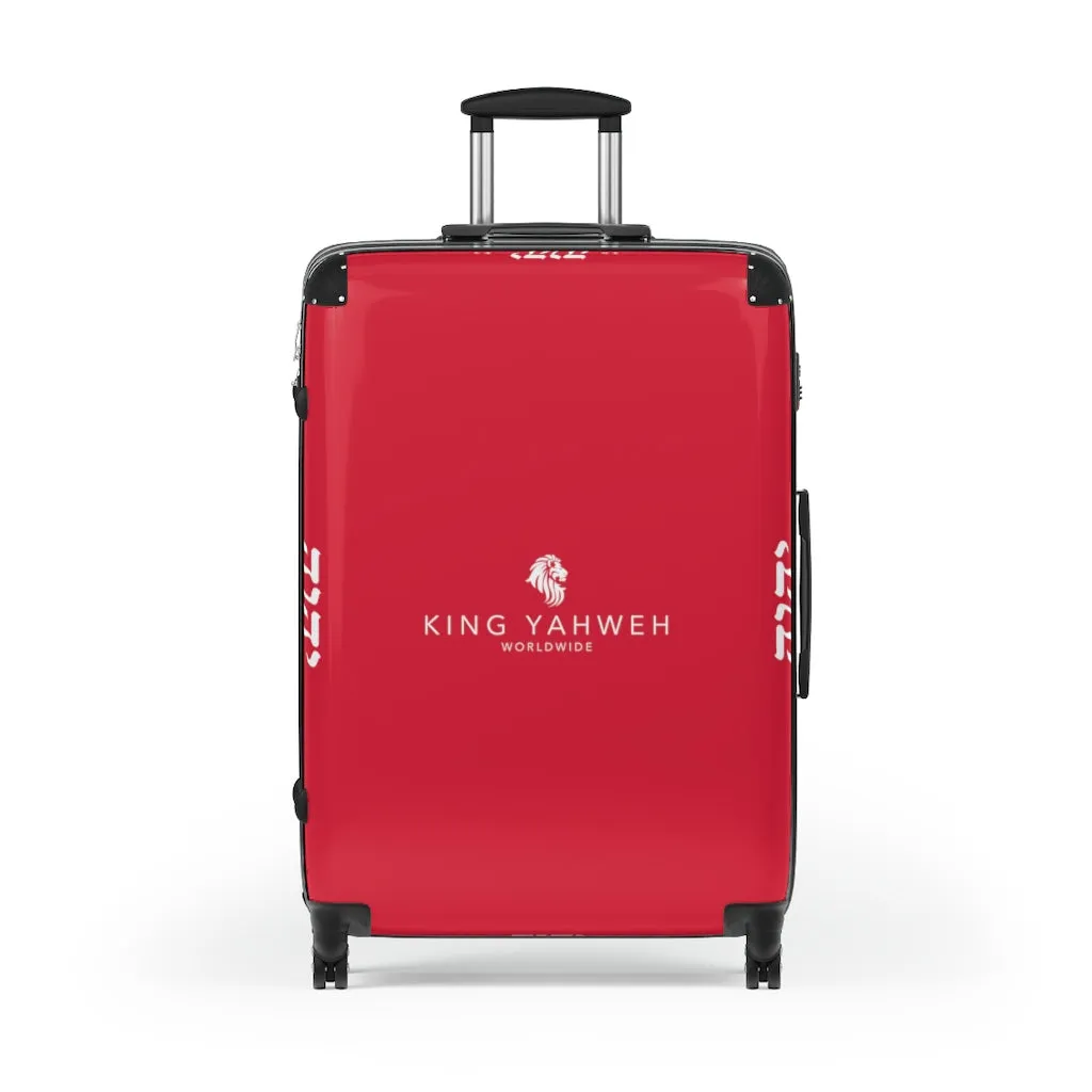 King Yahweh Worldwide Tetra 3.0 Carry On Suitcase (Fire)