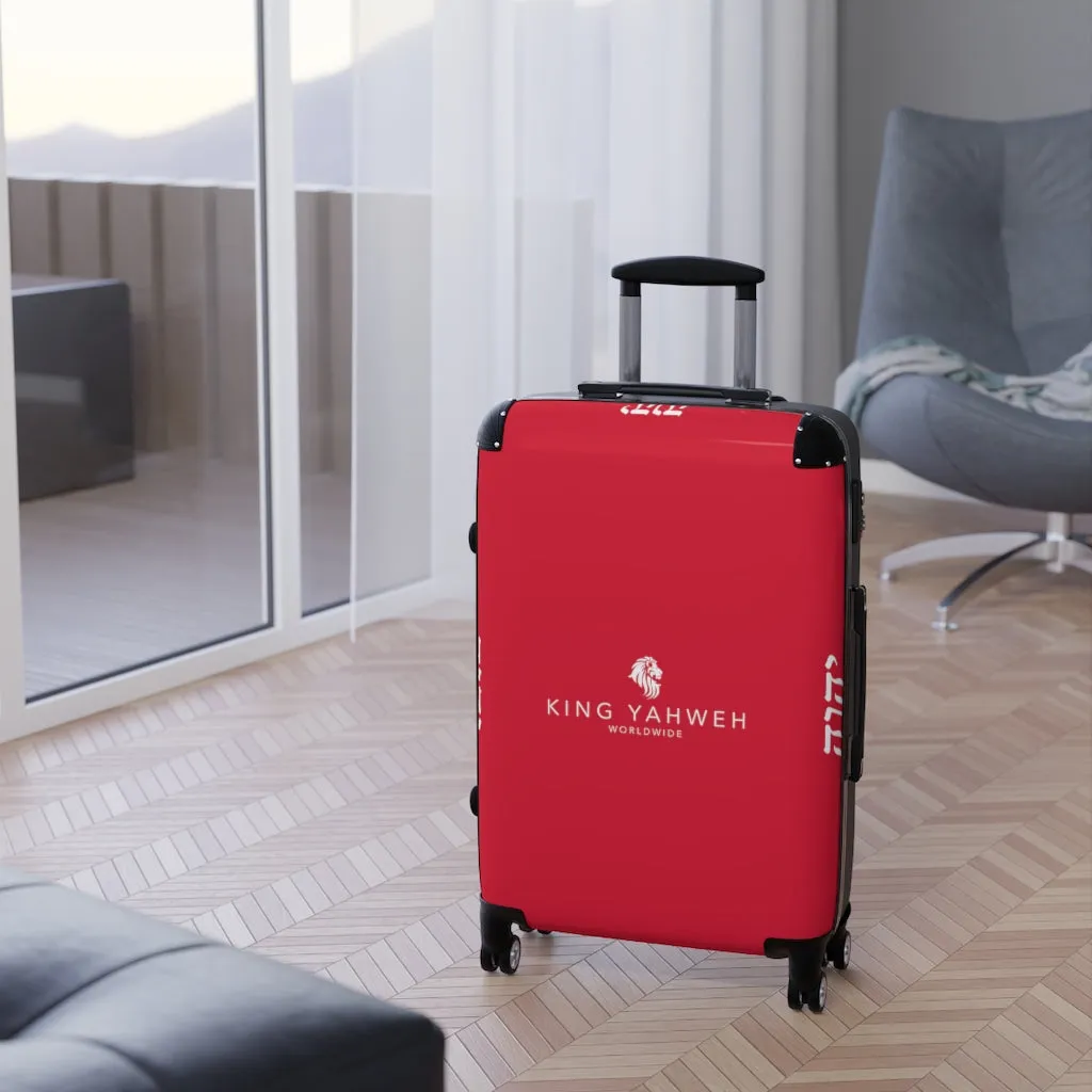 King Yahweh Worldwide Tetra 3.0 Carry On Suitcase (Fire)