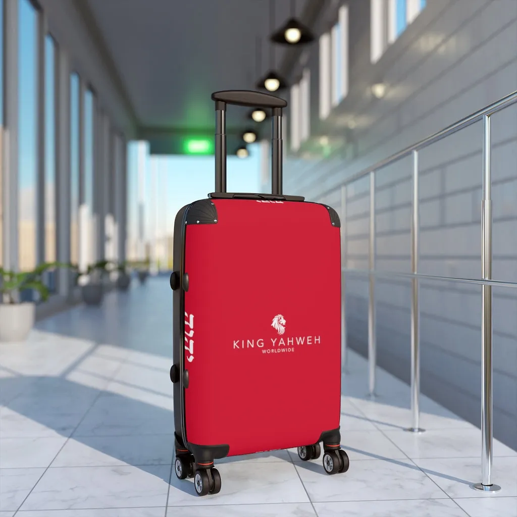 King Yahweh Worldwide Tetra 3.0 Carry On Suitcase (Fire)