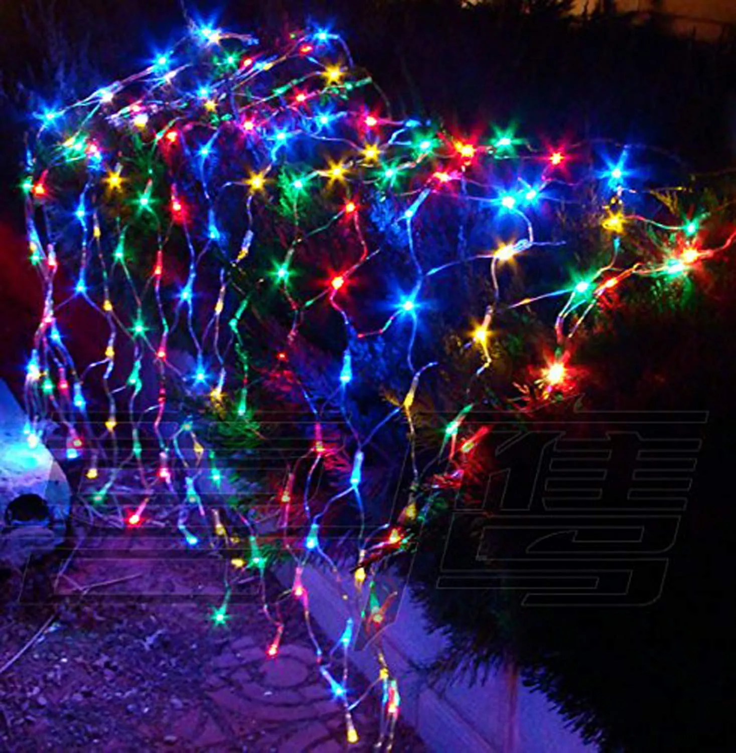 Kuber Industries 2 Pieces 10 Meter Diamond LED's Waterproof Fairy Decorative String Light - Red Green Blue - Decoration Indoor/Outdoor for Party Wedding Diwali -CTKTC22980