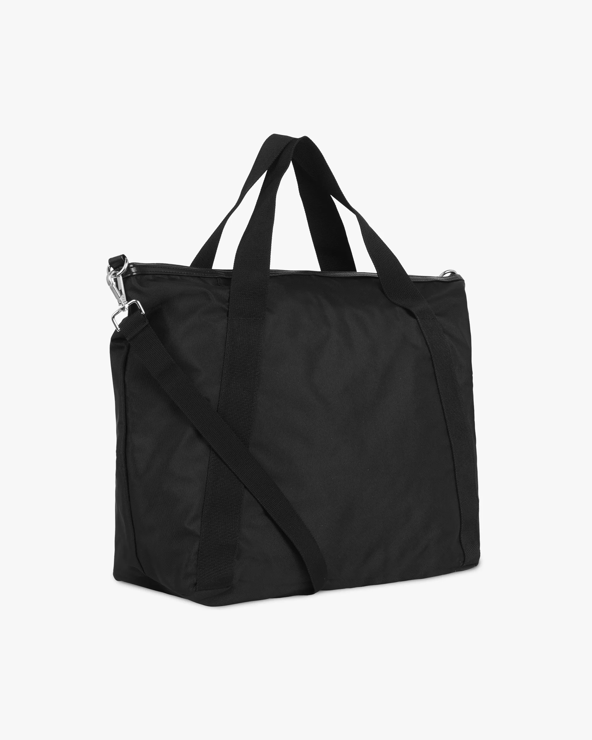 Large Nylon Crossbody Shopper Bag
