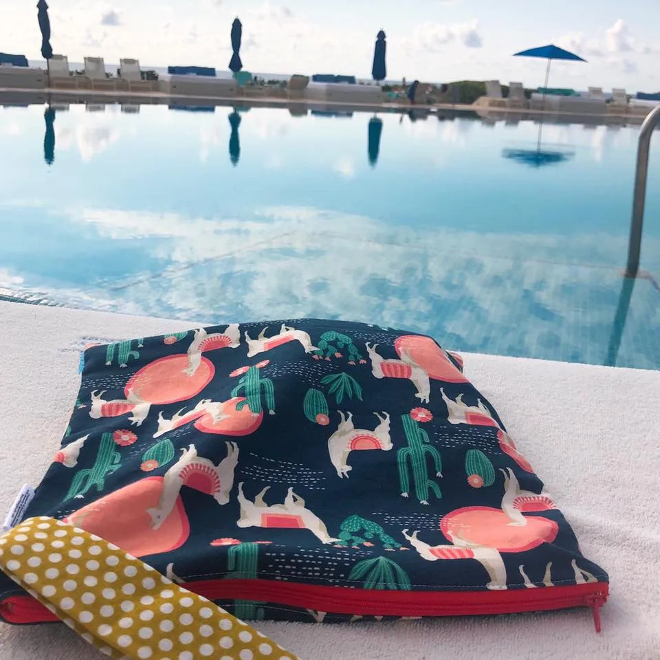 Large Wet Bag with Handle Sharks Mini