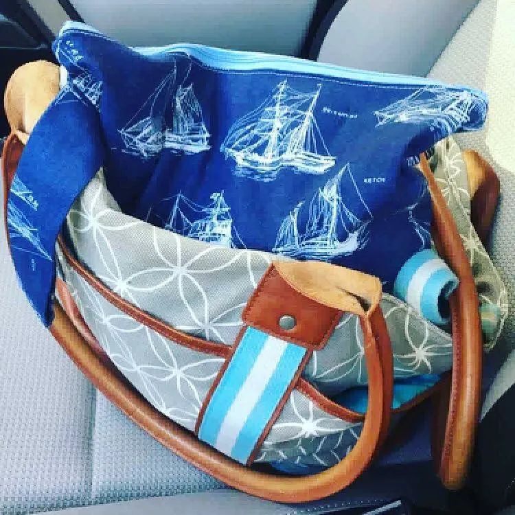 Large Wet Bag with Handle Sharks Mini