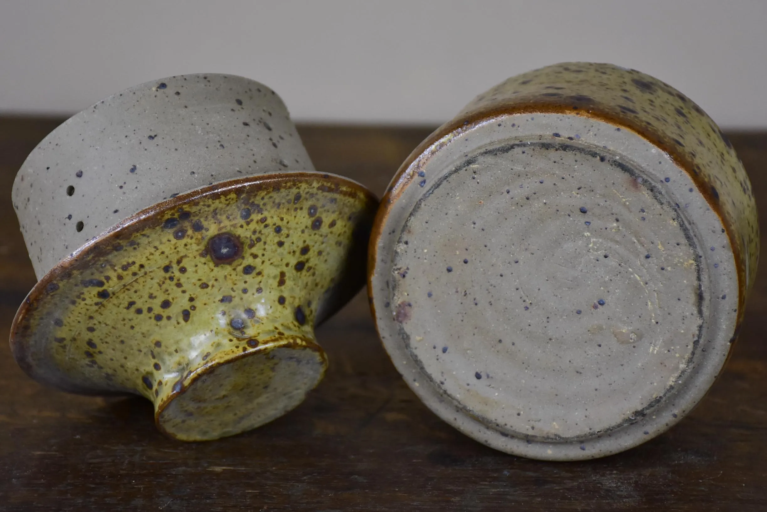 Late 19th Century French ceramic butter dish